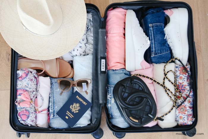 How To Pack Your Carry On Bag For A Week Modern Glam