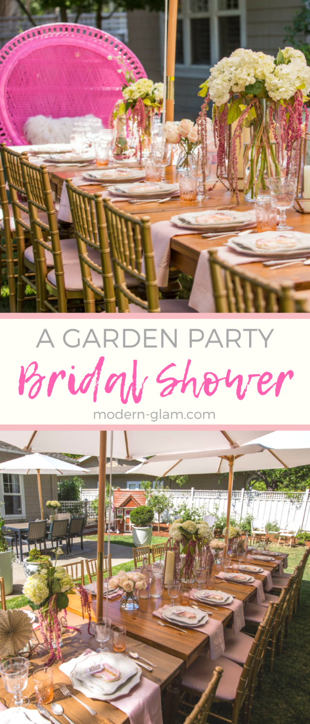 Garden Bridal Shower Romantic Girly Party for the Bride to Be