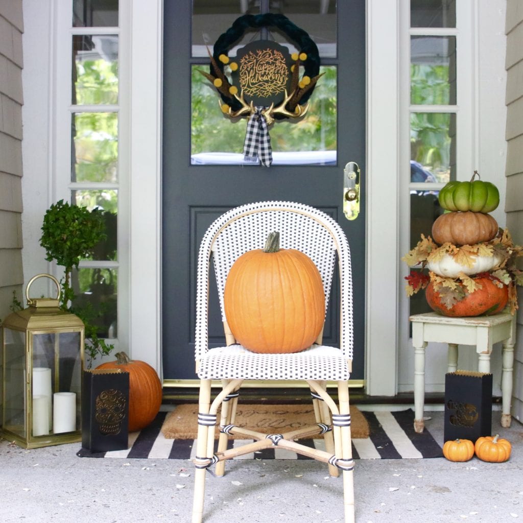 Front Porch Decorating Ideas: 12 months of Inspiration - Modern Glam