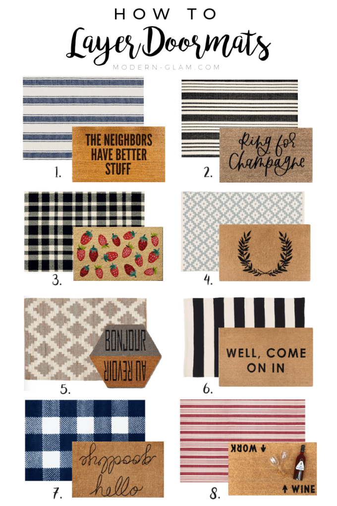 Layered Doormats Are the Hottest Trend to Hit Your Front Door, Hunker
