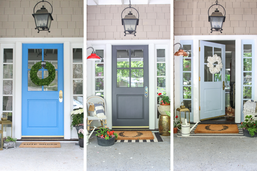How To Paint A Front Doorstep