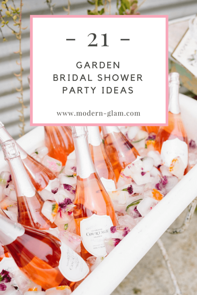 21 Garden Bridal Shower Party Ideas For Your Wedding Event   21 2 640x960 