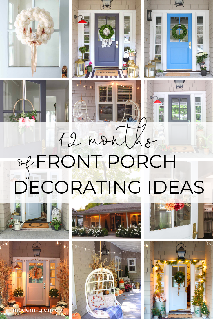 20 Cute Small Front Porch Decor Ideas - Society19