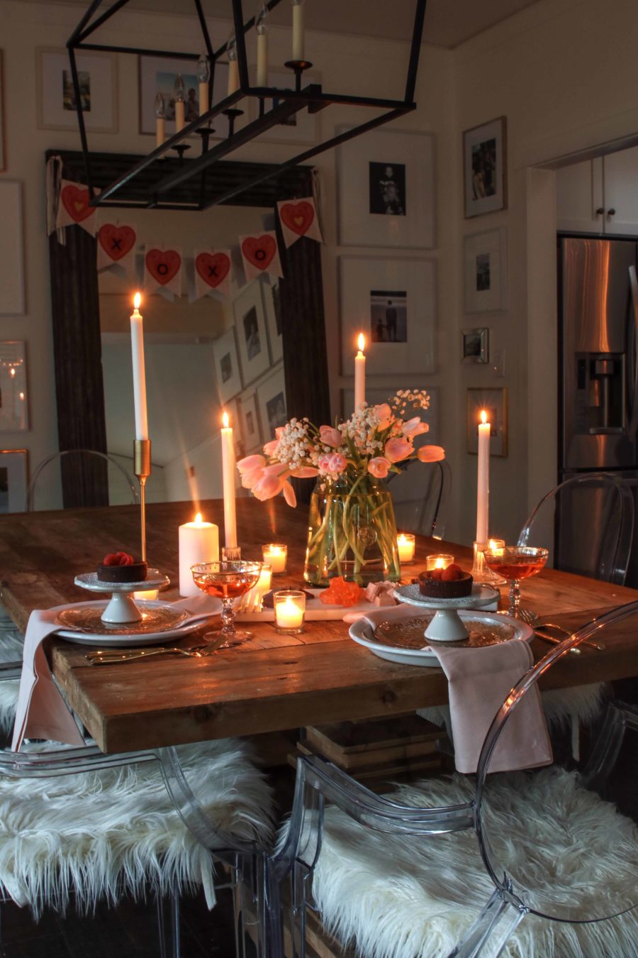 Valentines Day Dining Room Table Decor - Mommy Blogs