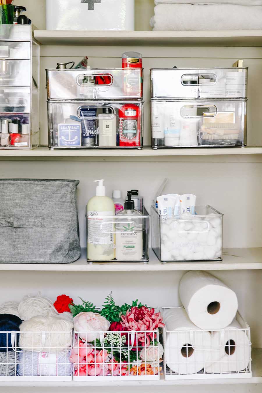 Tips for Organizing your Bathroom Drawers and Linen Closet - The