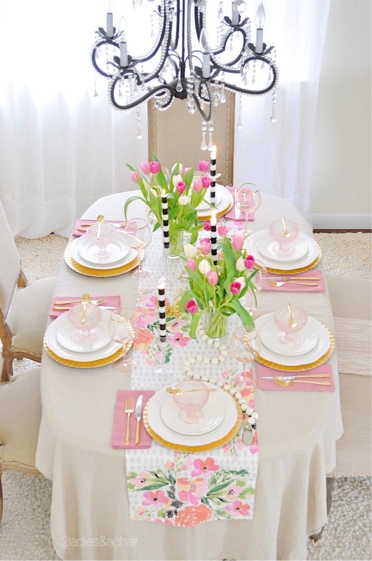 10 Beautiful Spring Table Setting Ideas - Modern Glam