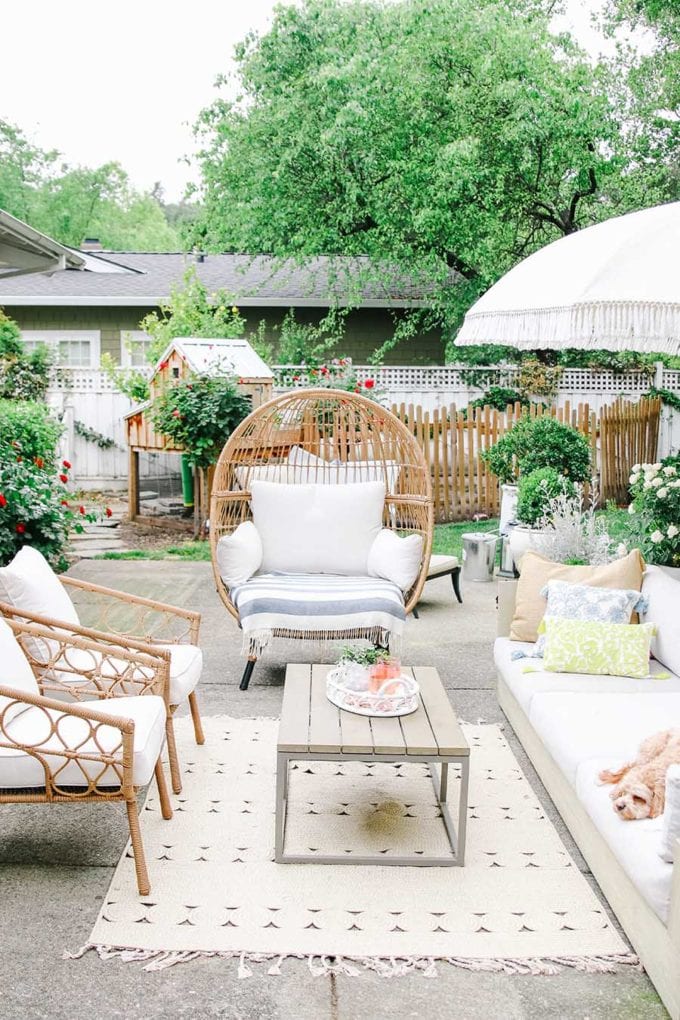 Patio Makeover Ideas - Update your Patio for Summer - Modern Glam