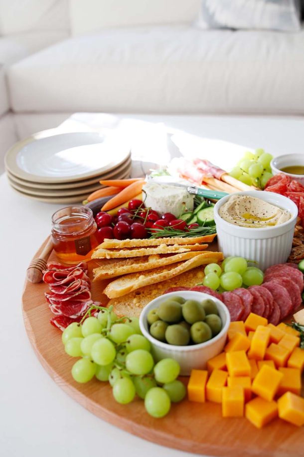 How to Make A Charcuterie Board - Modern Glam - Entertaining