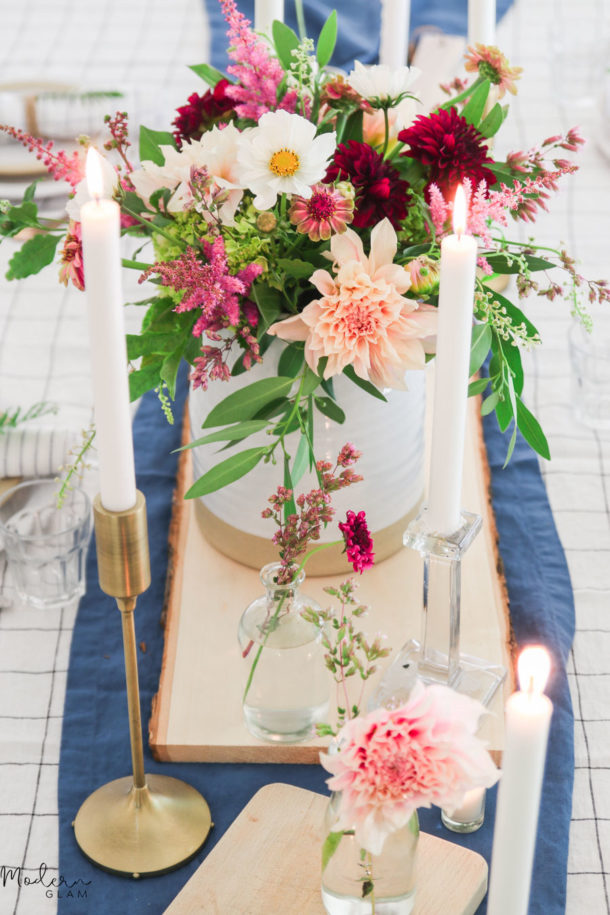 Rustic Summer Tablescape for Casual Entertaining Modern Glam