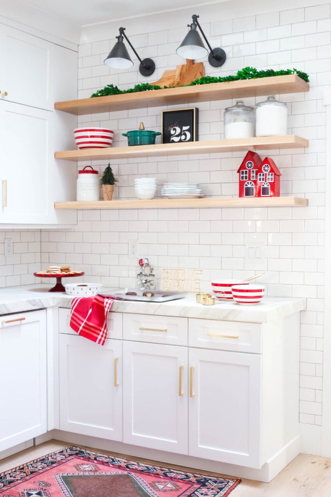 Christmas in Our Cozy Kitchen - Modern Glam - Interiors