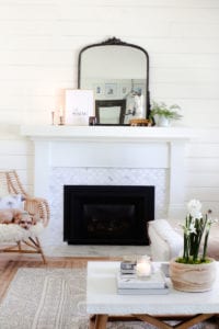 How To Decorate Your Mantel For Spring - The Easy Way! - Modern Glam