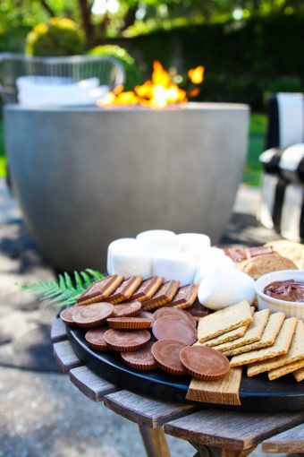 S'mores Dessert Board Idea - Modern Glam - Recipes