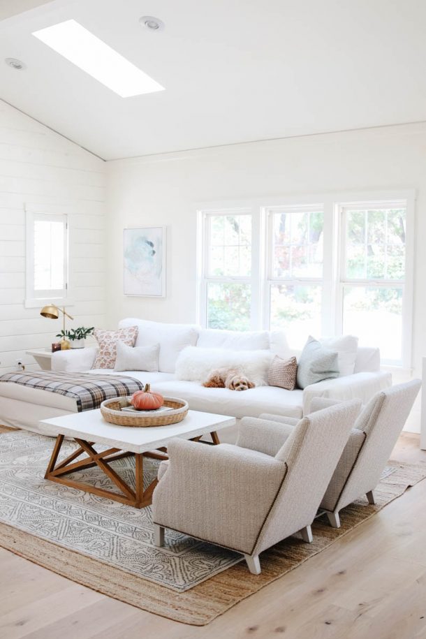 Fall Home Tour 2020: Cozy Inspired Living - Modern Glam