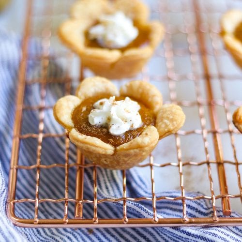 Dairy-Free Pumpkin Pie Bites - Modern Glam - Recipes