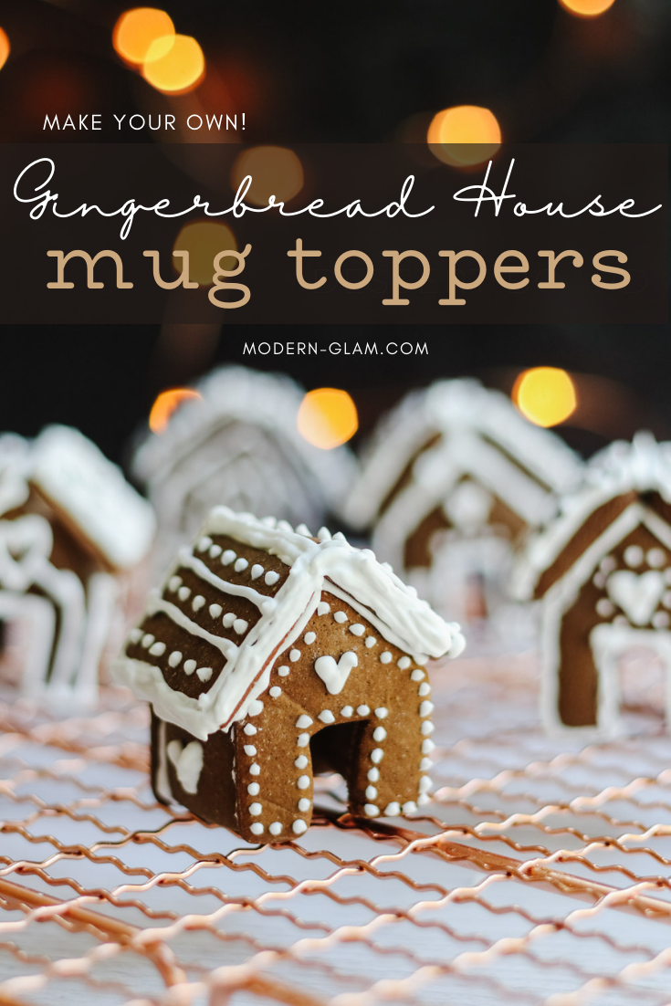 🎅 Mini Gingerbread Houses Mug Topper Recipe, and how to make Royal Icing &  gingerbread man(ASMR) 