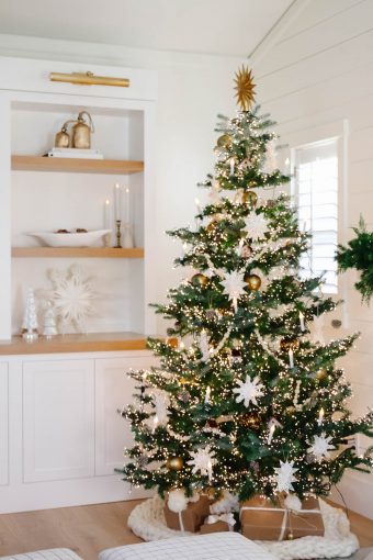 Cozy Minimalist Christmas Home Tour - Modern Glam