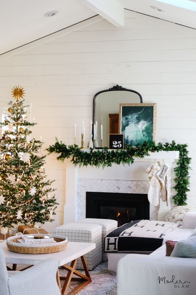 Cozy Master Bedroom Christmas Decor Tour - The Southern Thing