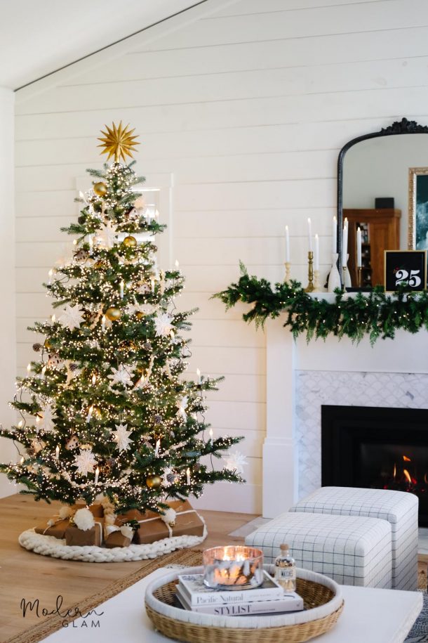 My Scandinavian Inspired Christmas Tree - Modern Glam