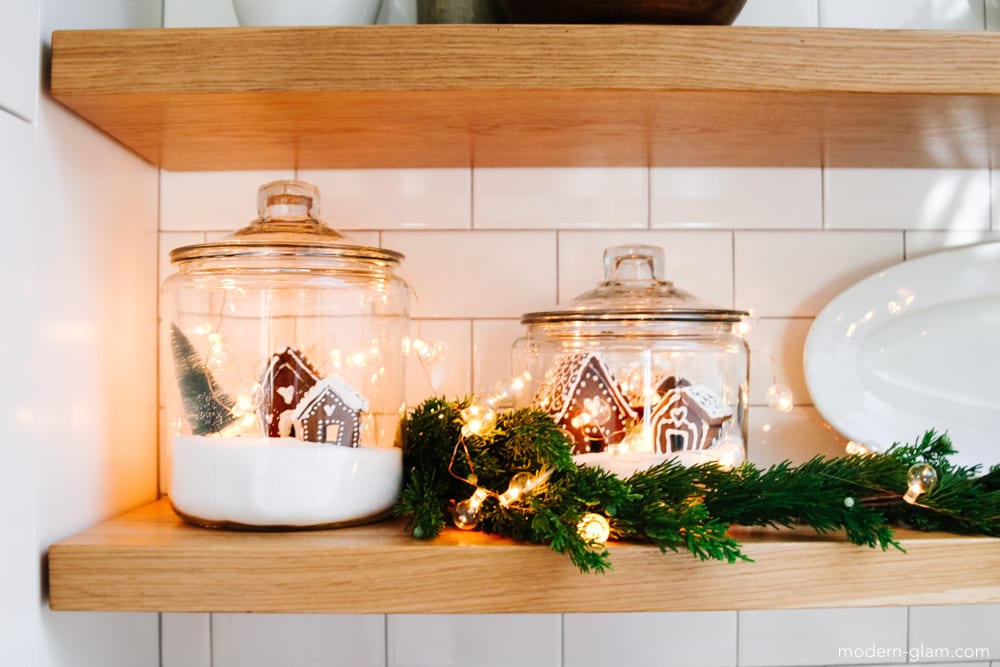 Christmas in Our Cozy Kitchen - Modern Glam - Interiors
