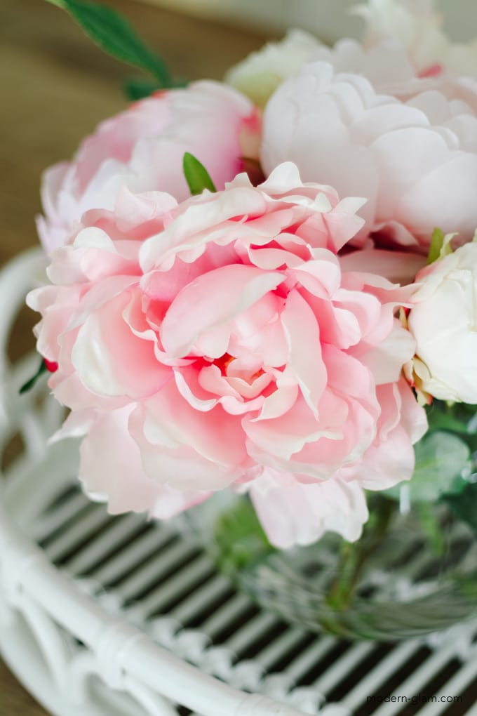 DIY Faux Peony Arrangement That Looks Like The Real Thing!