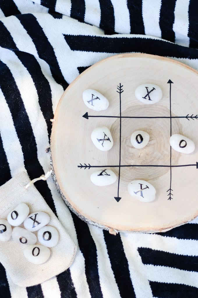 DIY Tic Tac Toe Board Game - Everyday Party Magazine
