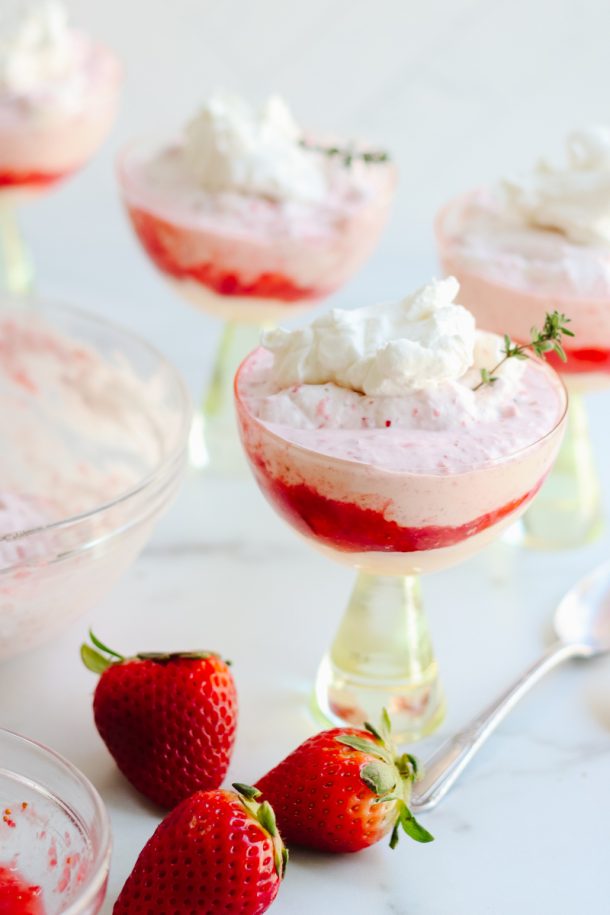 Easy Spring Dessert Recipe for Strawberry Fool - Modern Glam