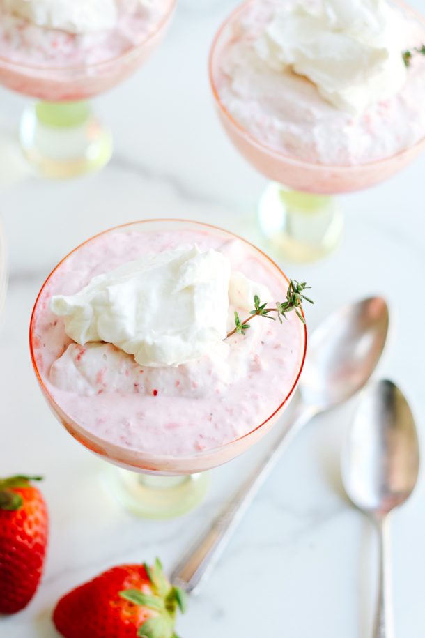 Easy Spring Dessert Recipe for Strawberry Fool - Modern Glam