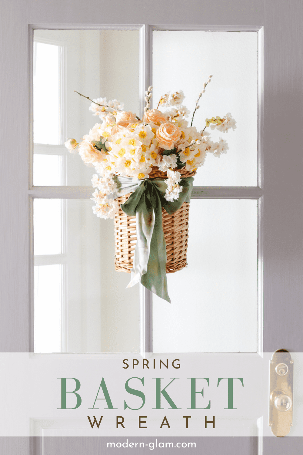 Easy Spring Front Door Basket · Chatfield Court
