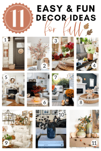 Super Easy and Minimalist Fall Decor Ideas For Your Home