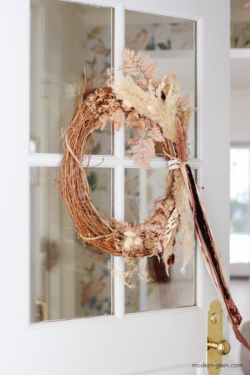 Make A Perfect Dried Flower Wreath From Your Old Bouquets   Home